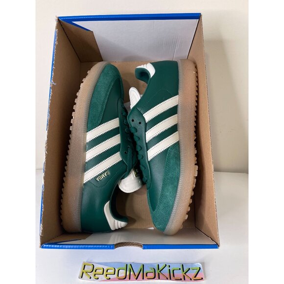 Adidas Samba Golf Shoes Spikeless Collegiate Green Gum Mens JP8652 - Picture 8 of 12